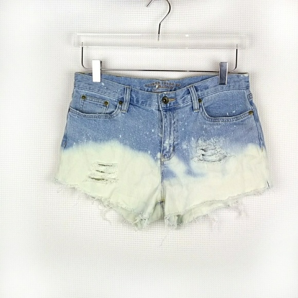 Vintage Ralph Lauren Distressed Denim Shorts - Picture 2 of 5